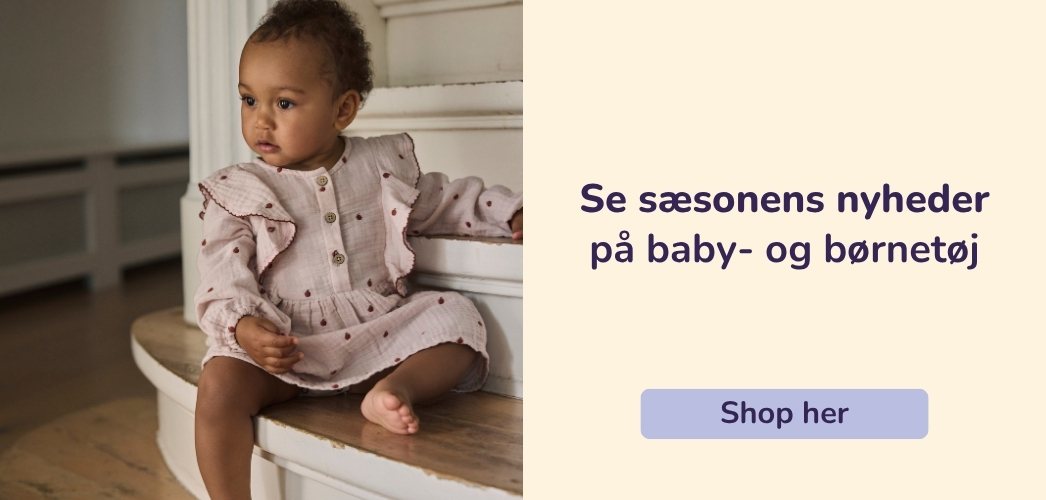 Se sæsonens nyheder på tøj hos BabySam