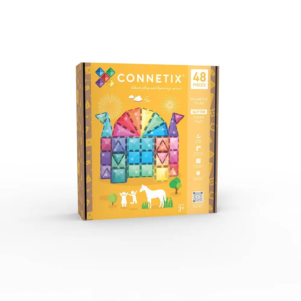 CONNETIX Glitter Castle Pack magnetsæt