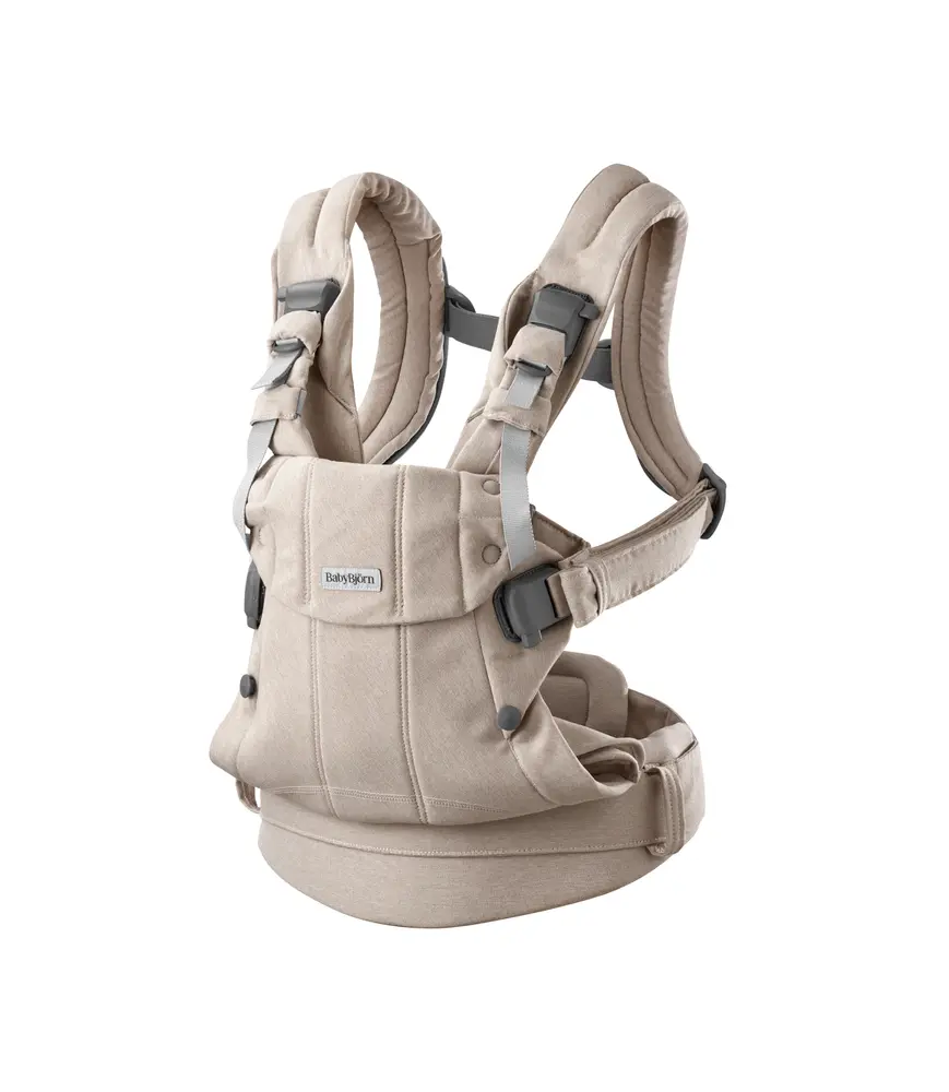 product-Bæresele Harmony - Vævet mélange, Lys beige