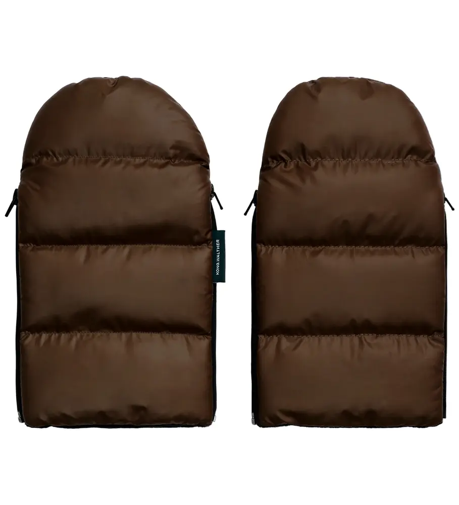Kong.Walther Østerbro Handsker Puffer Chocolate Brown