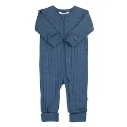Jumpsuit 2 i 1 fod - Blue melange billede