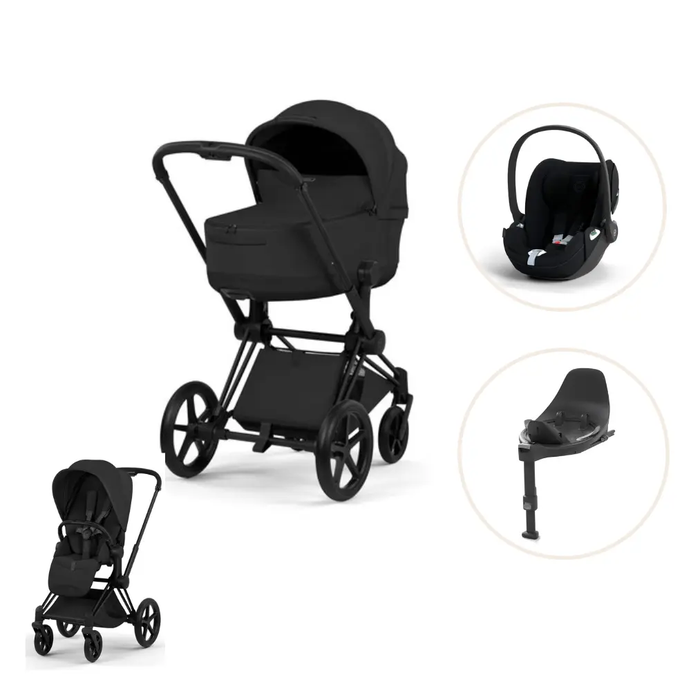 Cybex Priam Style Kombivogn inkl. Cloud T og Base T Sepia Black/Matt