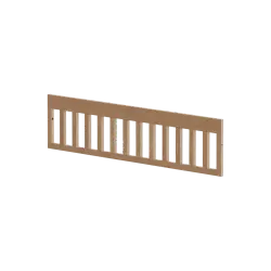 Flexa Sengehest Til Tremmeseng - 107 cm - Eg