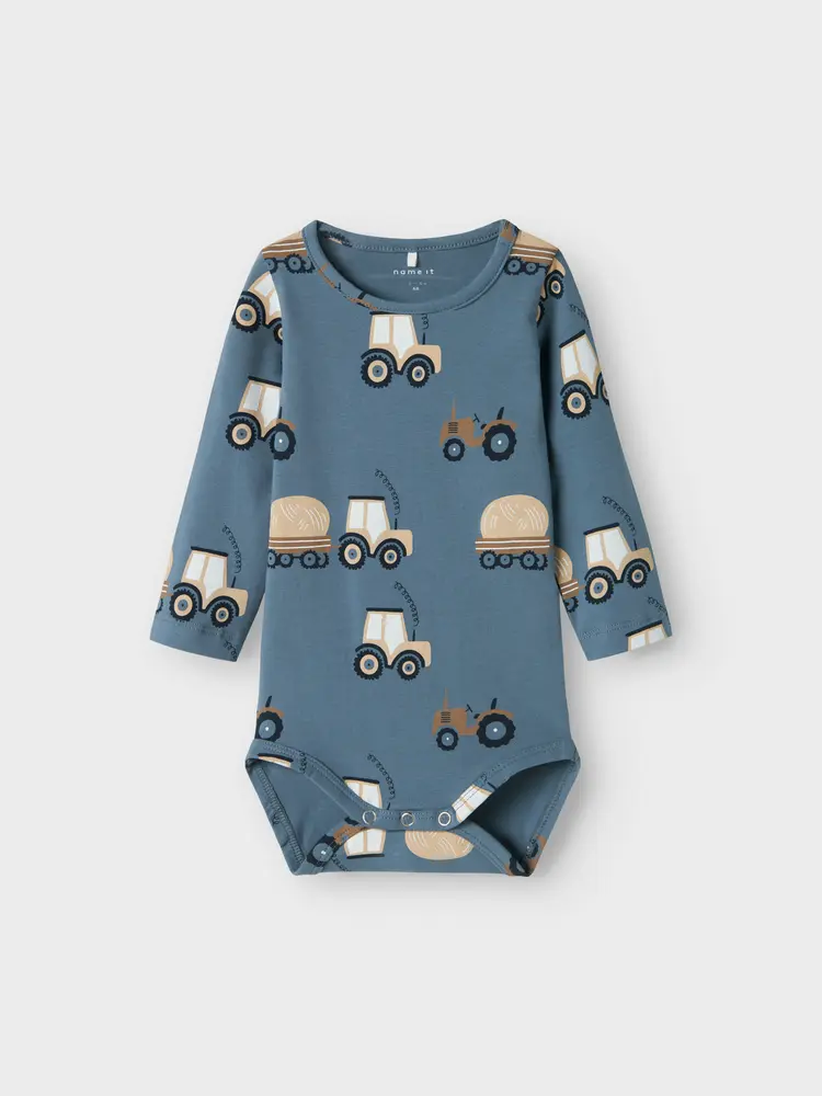 Jamen Body langærmet – Blue mirage – 86
