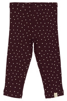 Leggings - Dark Grape/White
