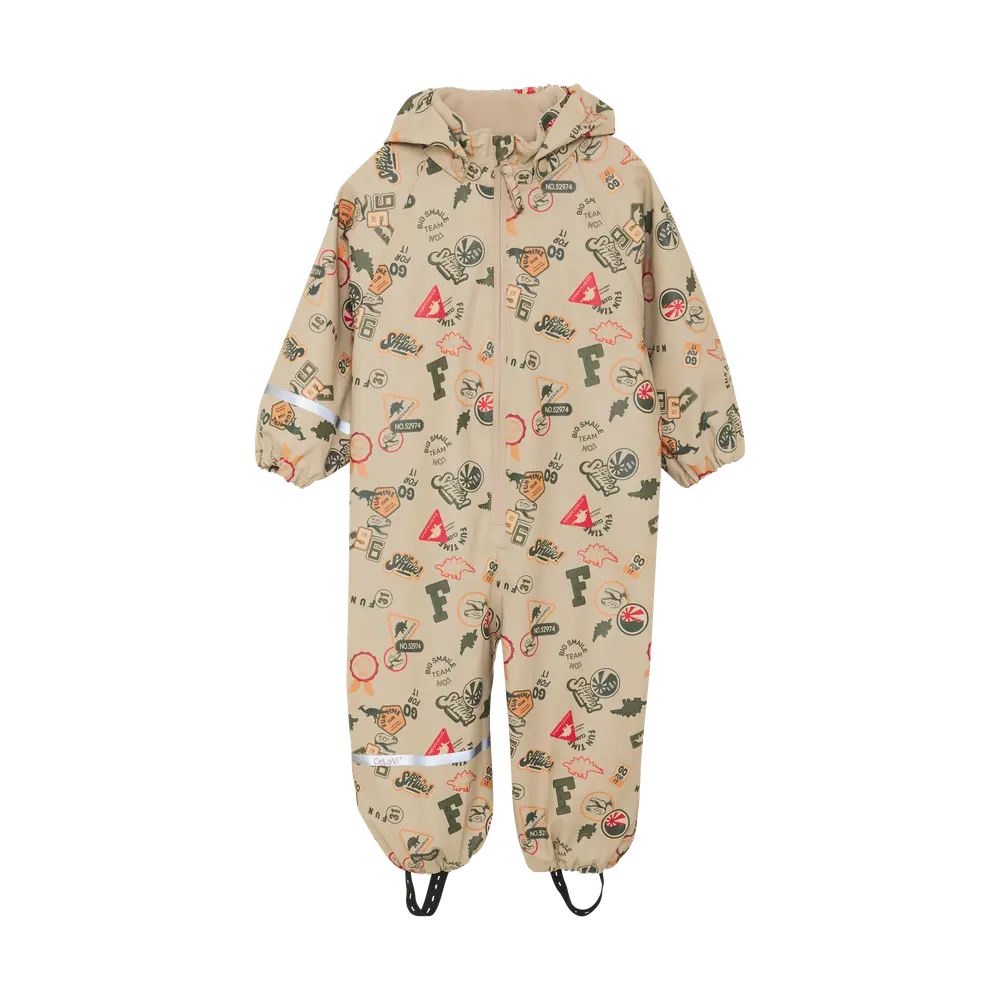 CeLaVi Regndragt - PU - Mulled Basil m. Print