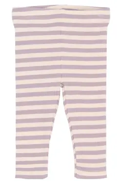 The New Leggings - Rib - TnsbFro - Sea Fog Striped