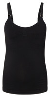 Evi Sømløs Ammetop - Black
