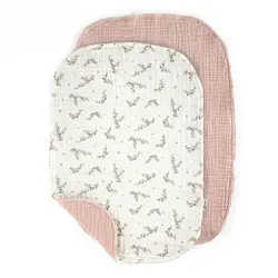 Sebra Pusleunderlag - 6-lags - 2 stk. - Muslin - Powder Blue