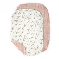 Pusleunderlag, 2 stk - Powder blossom