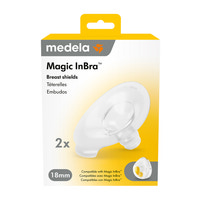 Magic InBra brysttragte 18 mm, 2-pak