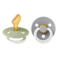 2 pk. Colour Latex night Size 2 Anatomical Sage/Cloud