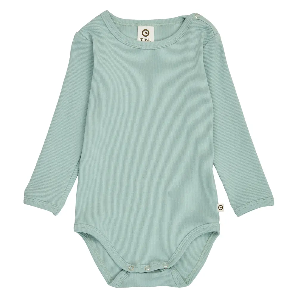 Müsli Cozy Me Rib Body - Seafoam - 56