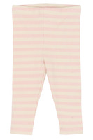 Fro Rib Leggings - Peach Whip Striped