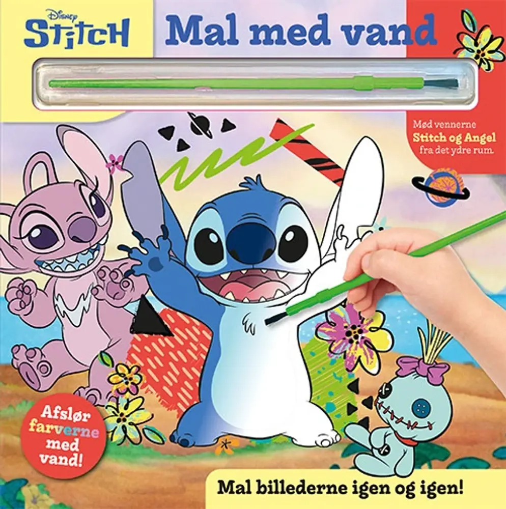 Disney Stitch - Mal med vand