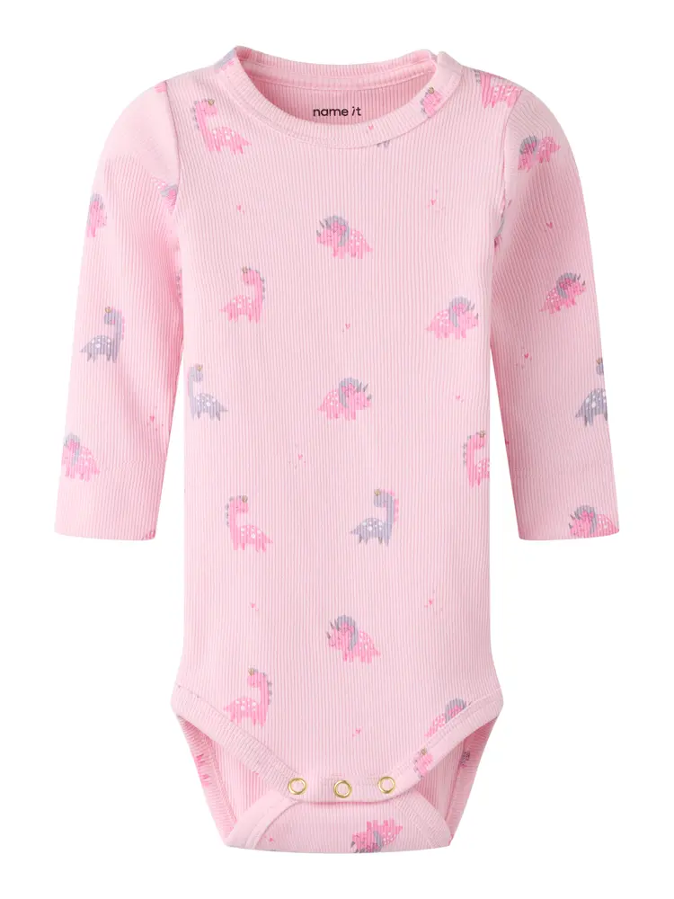 Name It Odinia Langærmet Body - Orchid Pink - 68
