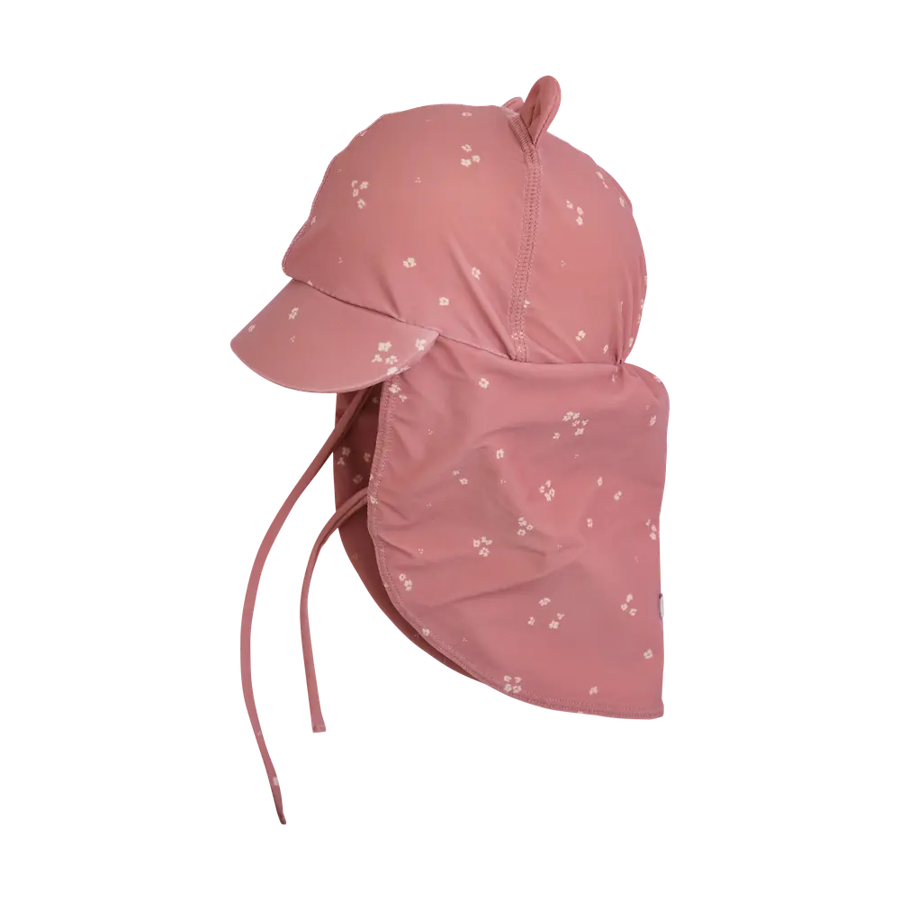 Solhat m. Ører - UV 60+ - Ash Rose - 6-12 MDR.