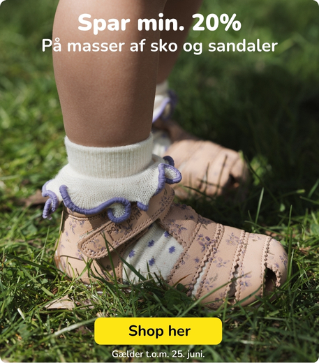 Spar min. 20% på masser af sko og sandaler