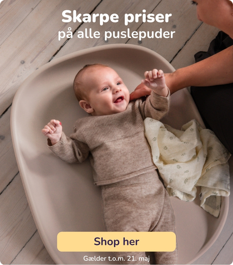 Skarpe priser på puslepuder