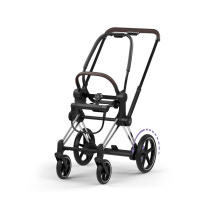 ePriam Style Stel inkl. sæderamme - Chrome Brown