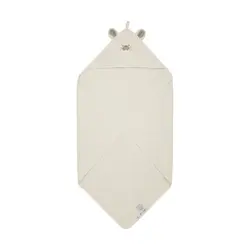Pippi Babyhåndklæde - 83 x 83 cm - Egret