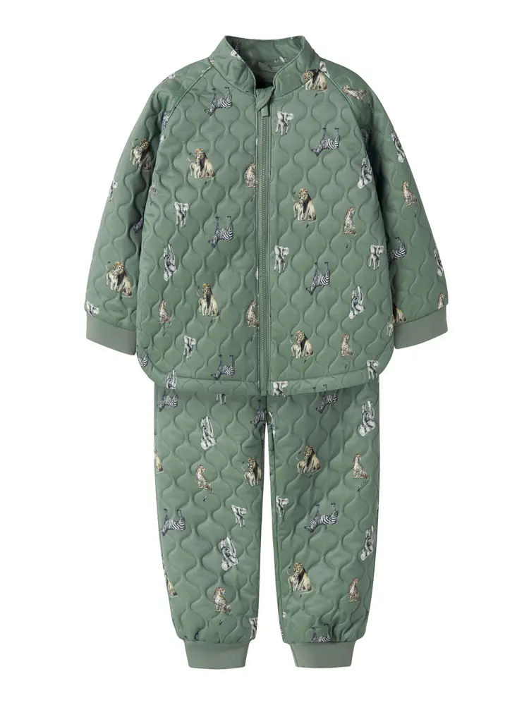 Name It Moon Quilted Sæt - Laurel Wreath - 92 billede