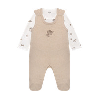 BeKids Romper og Body Sæt - Silver Mink
