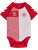 Hummel Mini DBU Stripy Kortærmet Body - Tango Red