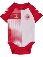 Hummel Mini DBU Stripy Kortærmet Body - Tango Red