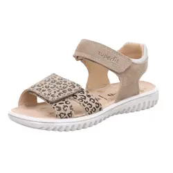 Superfit Sparkle Sandal Beige Leopard - Str. 29