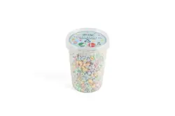 Dantoy Pastel Beads - From Recycled Plastic - 1580 pcs