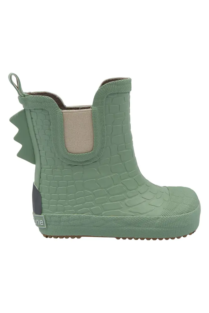 Kort Gummistøvle - 3D Dino - Green Milieu - 19
