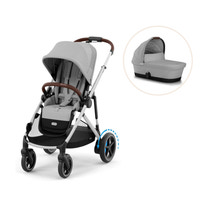 E-Gazelle S inkl. liggedel - Stone grey