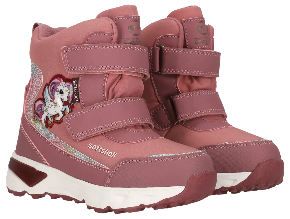 Zig Zag Hidol Vinterstøvler m. Lys - Desert Rose - 24