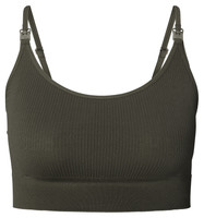 Noppies Mira Sømløs Amme-Rib Top - Olive