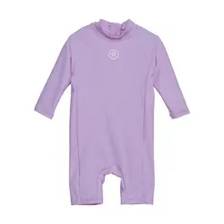 Color Kids Badeheldragt l/s - UV40+ - Lavender Mist