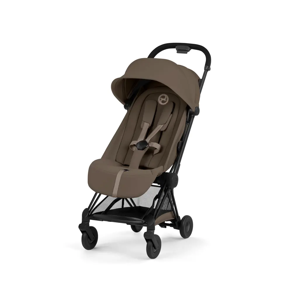 Cybex Coya Klapvogn - Matt Black/Coconut Brown