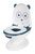 Mini size toilet bear blue