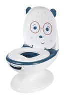 Mini size toilet bear blue