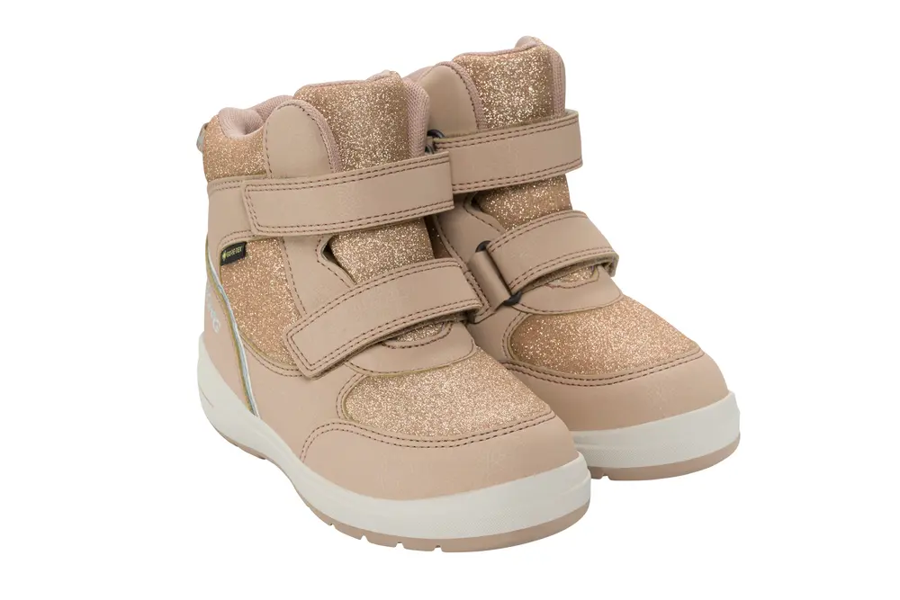 Viking Fun Glitter Warm GTX 2V Vinterstøvle - Beige - 27