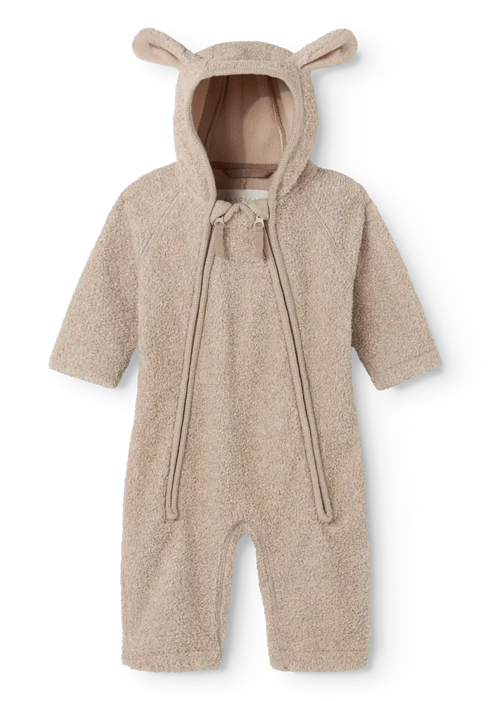 MarMar Copenhagen Oberti Teddy Dragt - Muddy Melange - 80