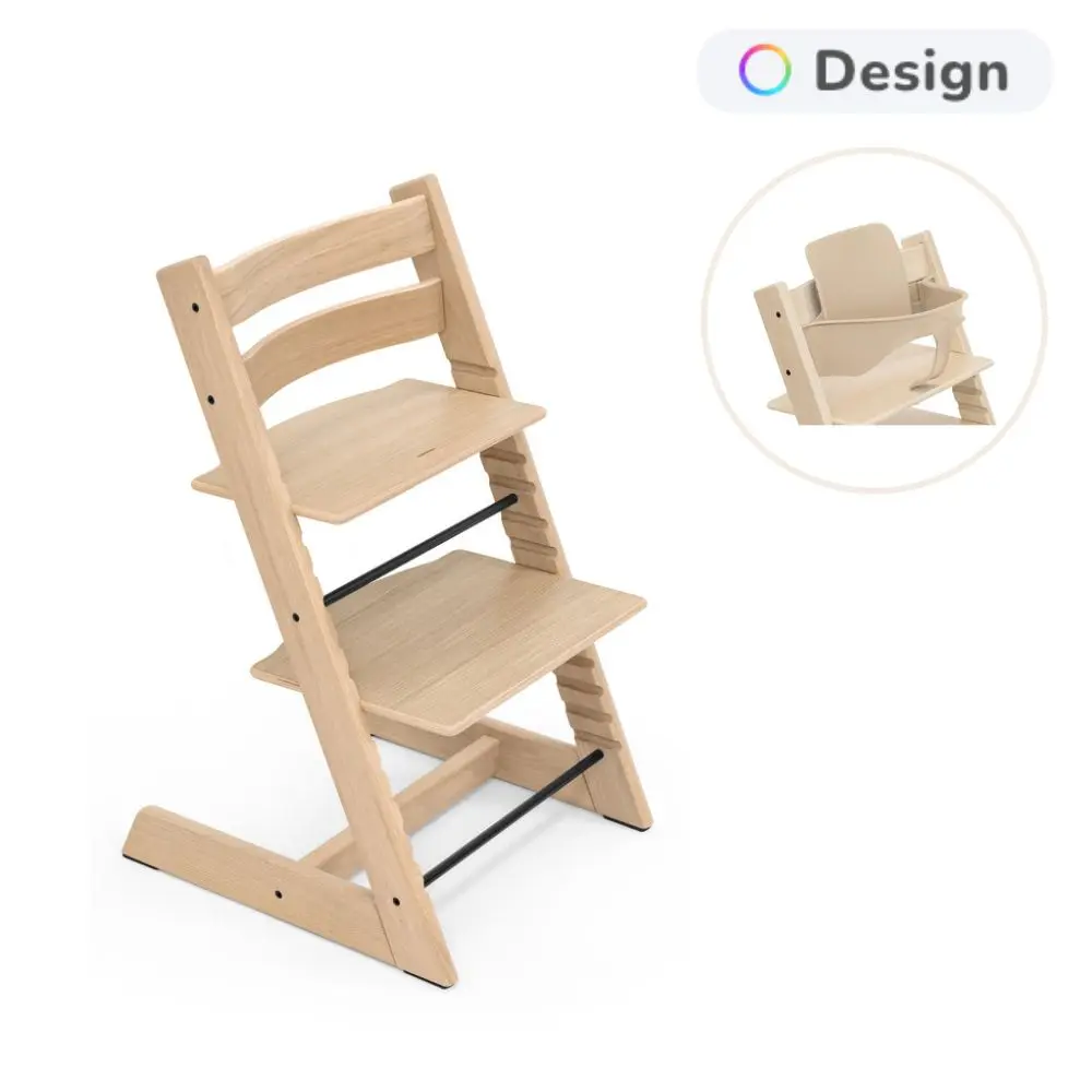 product-Tripp Trapp Højstol Eg Inkl. Babysæt - Natur