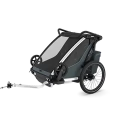 Thule Chariot Cross 2 Double - dobbelt cykelanhænger | G3 Dark Slate