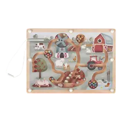 Magnet labyrint med bondegård Little Dutch Leg & fordybelse