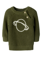 Lil' Atelier Emlen Sweater - Winter Moss