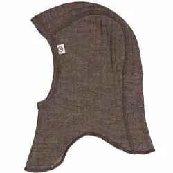 woolly elefanthue i merinould - Walnut melange - 56/62