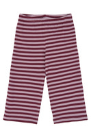The New Siblings Fro Wide Rib Bukser - Elderberry Striped 