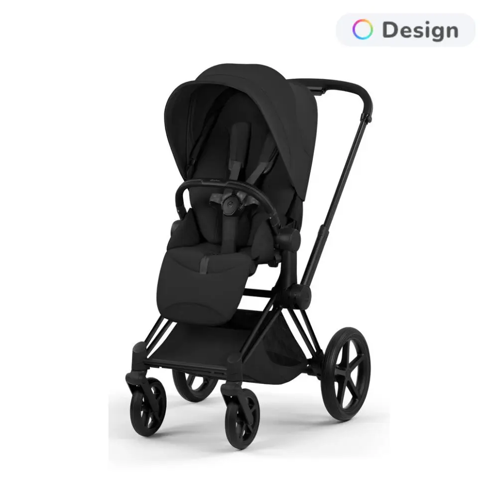 Cybex Priam Klapvogn - Style - Sepia Black/Matt Black