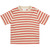 Nat Uni OS SS T-shirt - Red striped