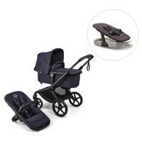 Fox 5 Renew complete inkl. Giraffe bouncer - deep indigo/tornado grey